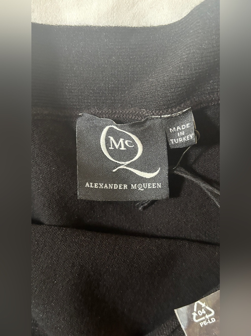 McQ Alexander McQueen Black Cutout Bodycon Dress M NWT - Picture 9 of 10